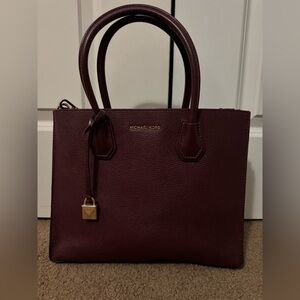 Michael Kors Dark Red Satchel